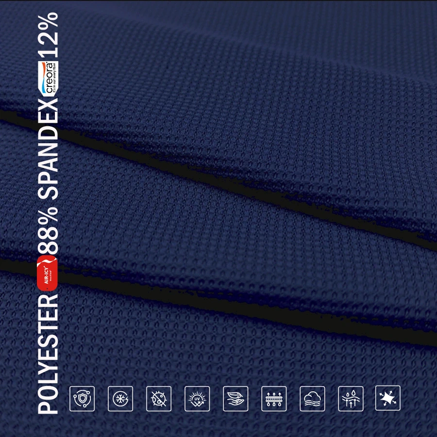 twen mesh dark blue ткань для бега