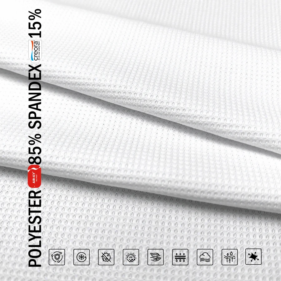 twen mesh white ткань для бега